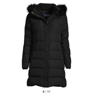 Lands end down coat